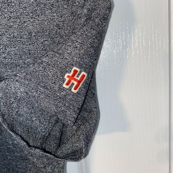 Homage Women's T-Shirt Size XS Stretch Short Sleeve Crew Neck Heather Gray - Picture 3 of 4